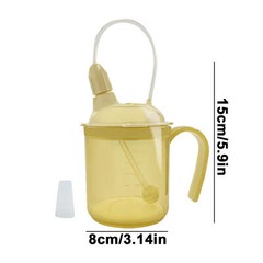 Adult Sippy Cups for Elderly Patient Healthcare Spill-Proof Feeding Beaker Cup