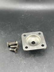 Prosthetic component adapter part. Otto Bock 4 hole male pyramid 4r54