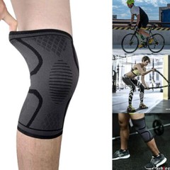 Leg Support Brace With Strap Thigh High Compression Sleeve Socks Pain Relief