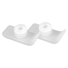 Drive Medical Walker Glide Ski (Pair) White
