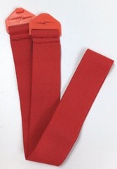 Fastomy non-slip Red Ostomy Belt Compatible with Convatec & Hollister