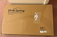 Silver Spring MWCC Manual Wheelchair Carrier Hitch Mount 100 lb Capacity New