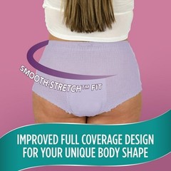 Assurance Womens Incontinence Postpartum Underwear XL 54 Count
