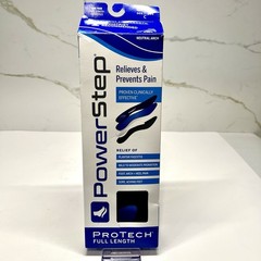 Powerstep Protech Full Length Normal Arch Insoles Size C M 6-6.5, W 8-8.5