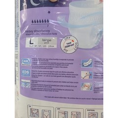 Seni Active Super Plus Large Overnight Underwear Heavy Absorbency 18 Count L