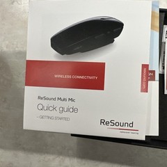New GN Resound Multi Mic Wireless Microphone For Resound & Jabra Hearing Aids.