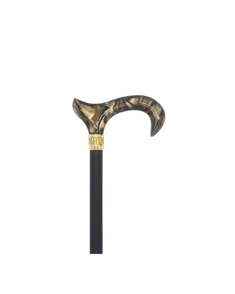 Classy Walking Canes Adjustable Fashionable Bronze Rhinestone and Pearls