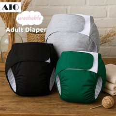 Adult Adjustable Reusable Diapers Men Women Pants Leak proof Pants For Elderly