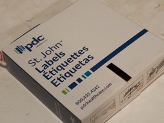 Asstd PDC Healthcare, Delta, other medical hospital labels, %/Biohazard/IV/more