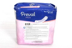 Prevail Moderate Absorbency Incontinence Bladder Control Pads Dri-Fit 8X20 = 160