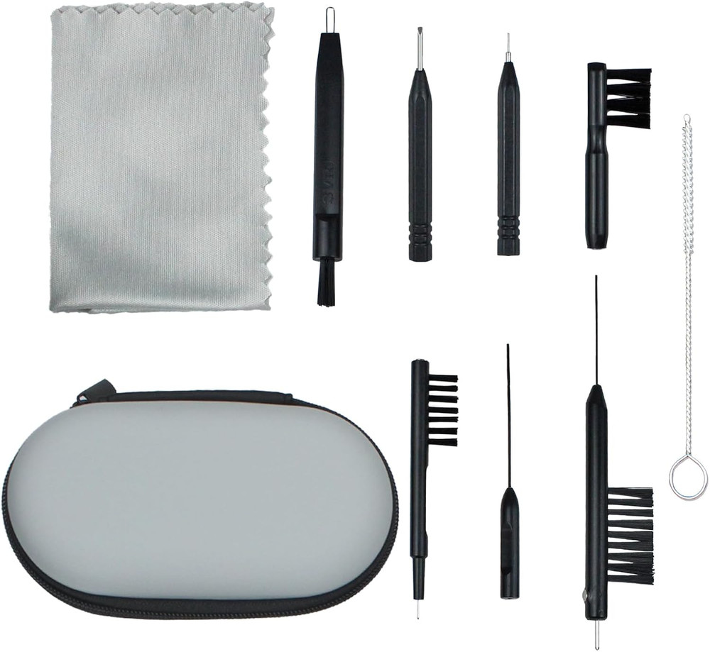 10 PCS Hearing Aid Cleaning Kits Hearing Amplifier Brush Tools Earbuds Headphone