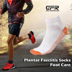 Copper Compression Socks Arch Ankle Sport Support Plantar Fasciitis Men Women US