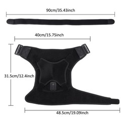 Electric Heated Shoulder 3 Modes Massager Brace with Vibration Joint Pain Relief
