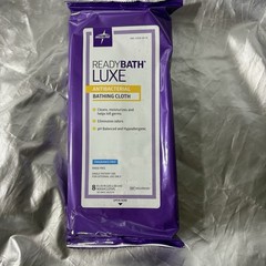 Redline ReadyBath LUXE Bathing Cloth Fragrance Free 8/PKG Antibacterial