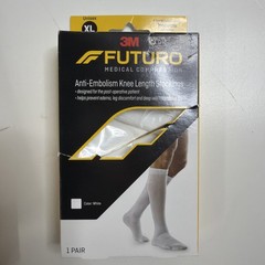 Futuro Anti-Embolism Knee Length Stockings Moderate Compression Unisex XtraLarge