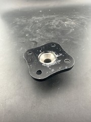 Prosthetic 4 hole pyramid prosthetic plate adapter component
