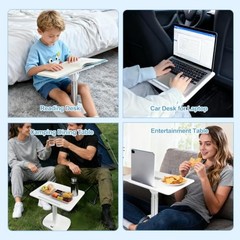 Adjustable Car Desk for Laptop Passenger Seat – Adjustable Car Seat Tray Table