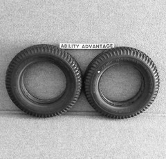 2 NEW Primo Power Trax 3.00-8 14”x3” Foam Fill DRIVE TIRES, Permobil F3,F5,M3,M5
