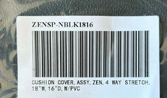 NEW Stealth Products Zen SP Wheelchair Seat Cushion Cool Core COVER ONLY 16×18