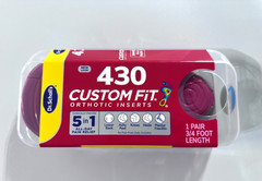 Dr. Scholl’s CF430 Custom Fit Orthotics 3/4 Length Arch Support Brand New