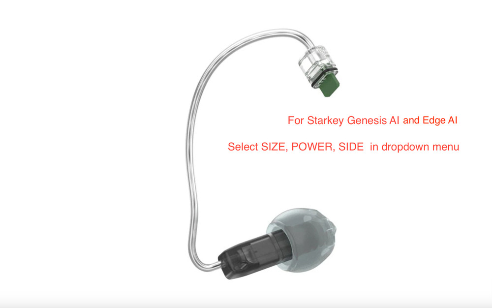 Starkey (Snap Fit 2.0) GENESIS & EDGE AI Receiver Wire / USA Fast shipper
