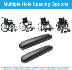 Wheelchair Armrest Pads, Premium Wheelchair Arm Pads, Wheelchair Armrest Replace