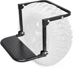Adjustable Folding Tire Step for Trucks, SUVs & RVs – Non-Slip, 330 Lbs Capacity