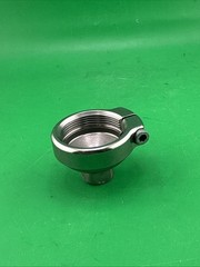 Ossur Male, Pyramid Threaded Top Prosthetic Adapter Component. Titanium.