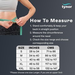 TYNOR Abdominal Belt Reduce Postoperative Pressure Comfortable | S to XL |