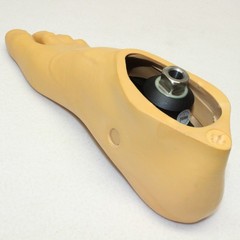 TRULIFE Kinetic A Edge Prosthetic RIGHT Split Toe Foot Pyramidal Adapter ~ Sz 28
