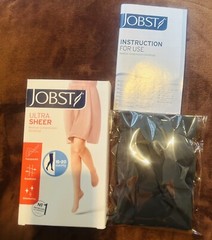 Jobst Ultra Sheer Medical Compression Stocking 15-20mmHg Sz#XL Dark Grey