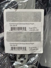 New COMFORTLAND CL OA-200-R Hinged Knee Brace for Right Knee Medical Grade