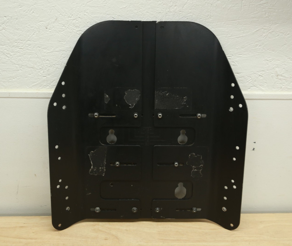 Quantum TB3 Power Chair Seat Back Pan Plate 16-20″W 17″H Mount Backrest Q6 Edge
