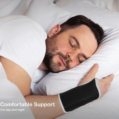 Wrist Brace Left Hand – Adjustable Compression Straps for Carpal Tunnel Relief