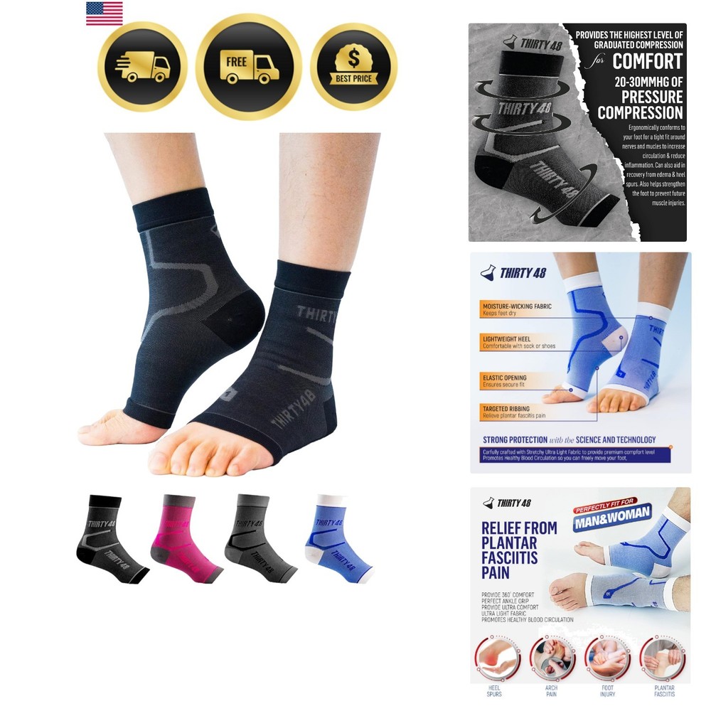 Compression Socks Plantar Fasciitis Foot Support Sleeves for Pain Relief