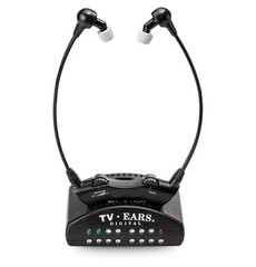 TV Ears Digital Wireless Headset System for Seniors – Volume Control Brand New