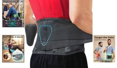 Adjustable Back Brace for Instant Pain Relief & Support