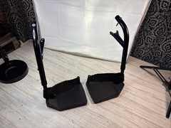 Quickie 2 Manual Wheelchair Footrest Swing Away Black