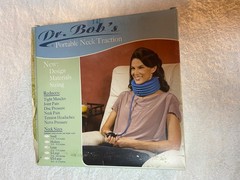 Dr. Bob’s Portable Neck Traction Size Large 15.5′-17.5″ W/ box & Instructions