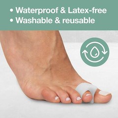 ZenToes Toe Corrector Bunion Straightener 4 Single Loop Spacers Separators Foot