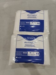 Tena 1 Pack of 20 Dry Comfort Protective Underwear Size M 34″- 44″