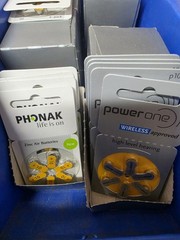 Power One p10 Hearing Aid Batteries Size 10 (Yellow) Zinc-Air 1.45V 6-Pack