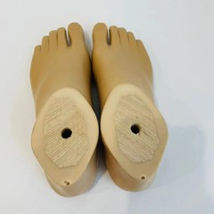 Universal Prosthetic Foot SACH Foot Adapter |Size 12–30 | Beige or Brown |L/R