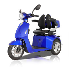 Three-Wheel Mobility Scooter 800W 60V 20AH Battery Motor for Adult Senior