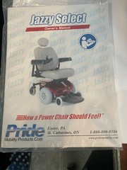 Jazzy Select Mobil Electric Wheel Chair, 2007, Pride Mobility Products Corp.