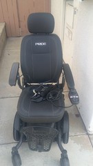 Pride Mobility Jazzy EVO 613 Li Power Wheelchair 4-Wheel Joystick Black 300lb