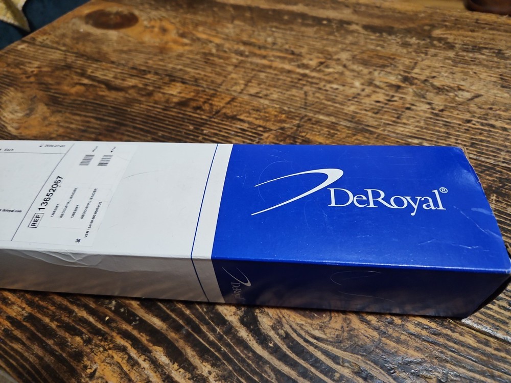 NEW! DeRoyal Abdominal Binder 13652067 Med/Lg 12” 46-62″ Elastic Closure