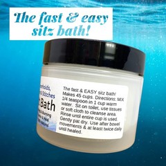 Compact 4 oz Sitz Bath: Effective Relief for Fissures and Burning Sensation