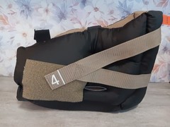 PRIMO HEEL CHECK OFFLOADING HEEL PROTECTOR BOOT BAB1000 Black Khaki Standard
