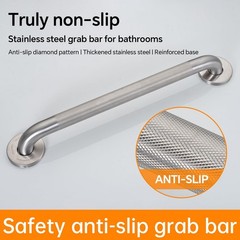 Shower Grab Bars for Seniors and Elderly-Wall Mounted Safety Rails for Bathro…